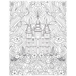 Free lds printables coloring pages family proc program covers