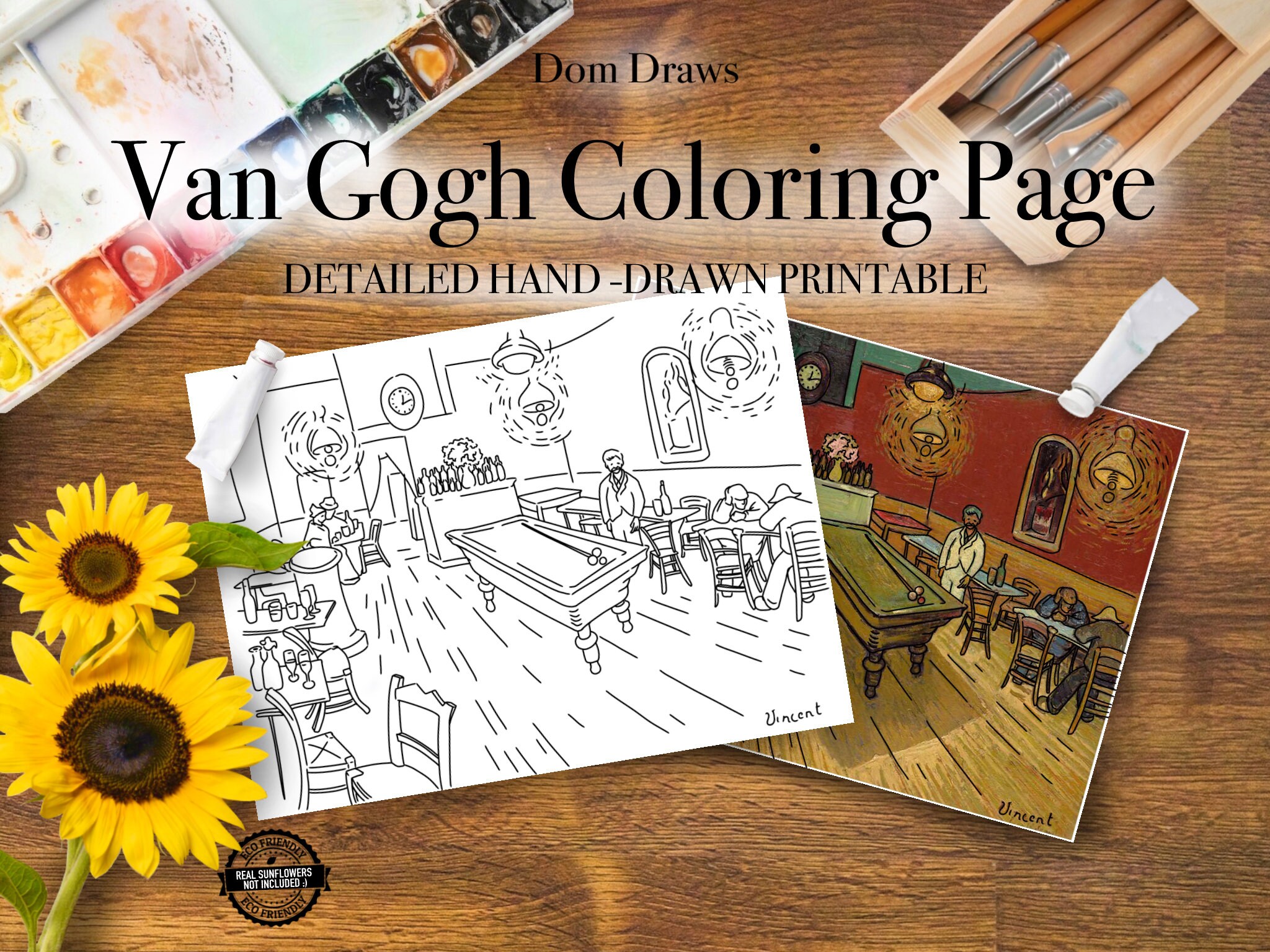 Van gogh pool