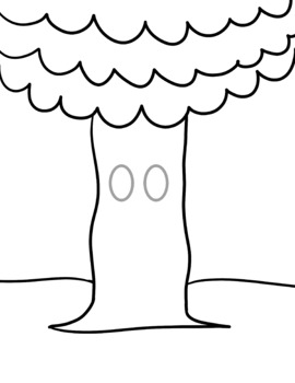 Directed drawing fall tree with leaves art center tpt