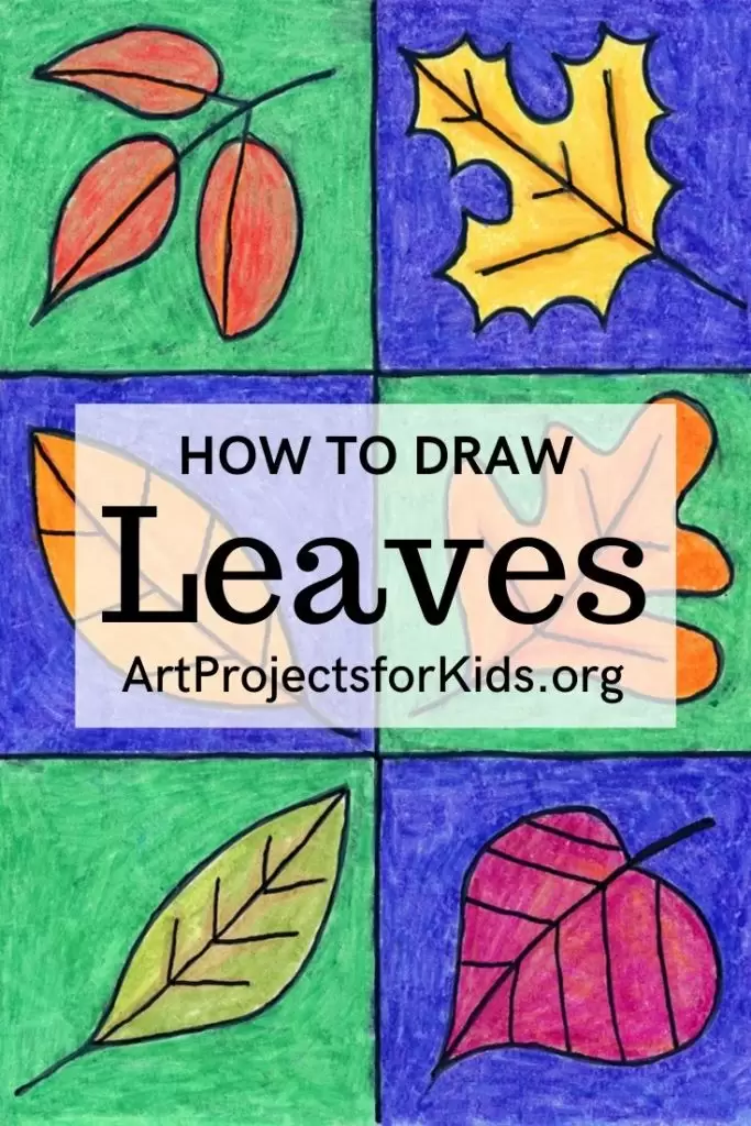Easy how to draw a leaf tutorials with leaf drawing video coloring page