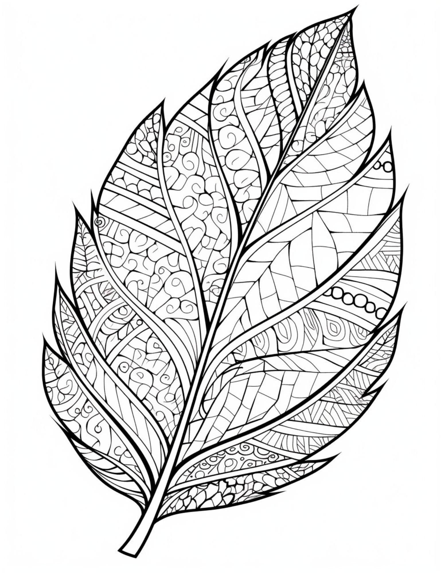 Fall coloring pages for both kids and adults