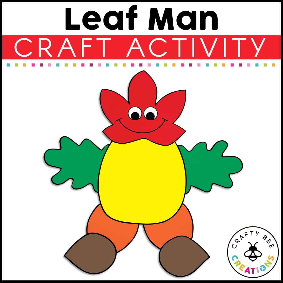 Leaf man craft activity