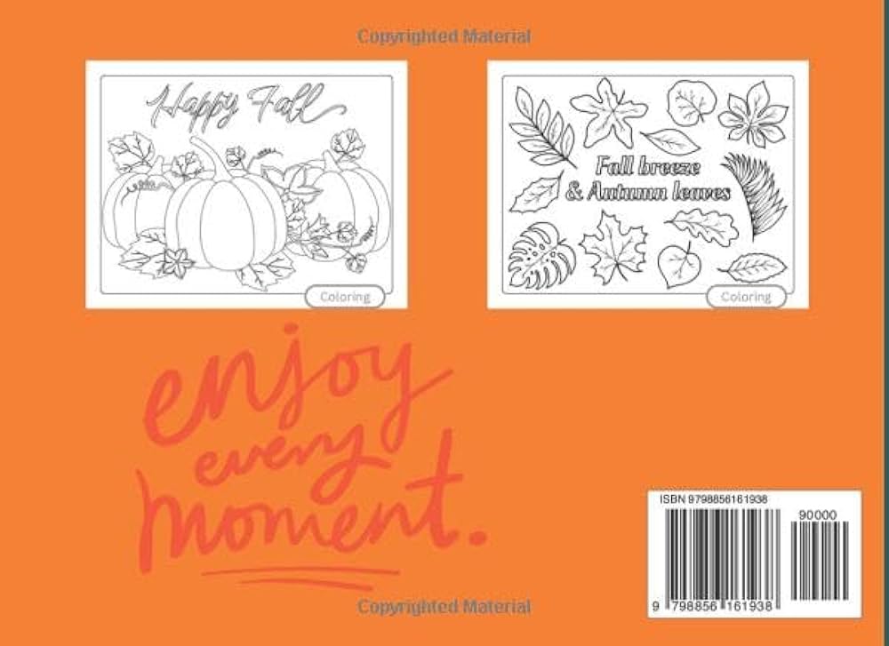 Fall autumn pumpkin coloring pages for kids by iqra imran