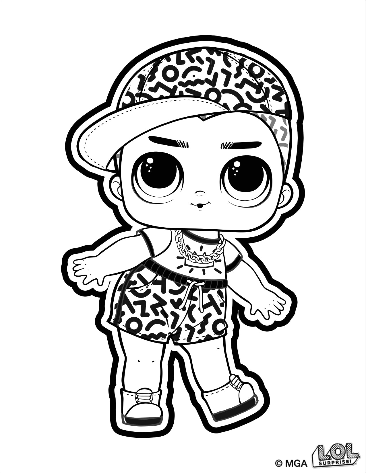 Lol surprise coloring pages