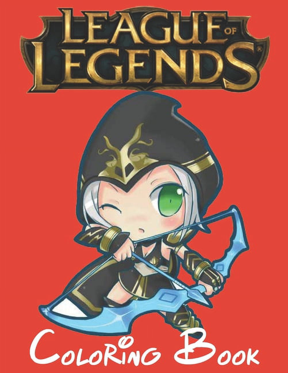 League of legends coloring book league of legends collection coloring books for adult and kid
