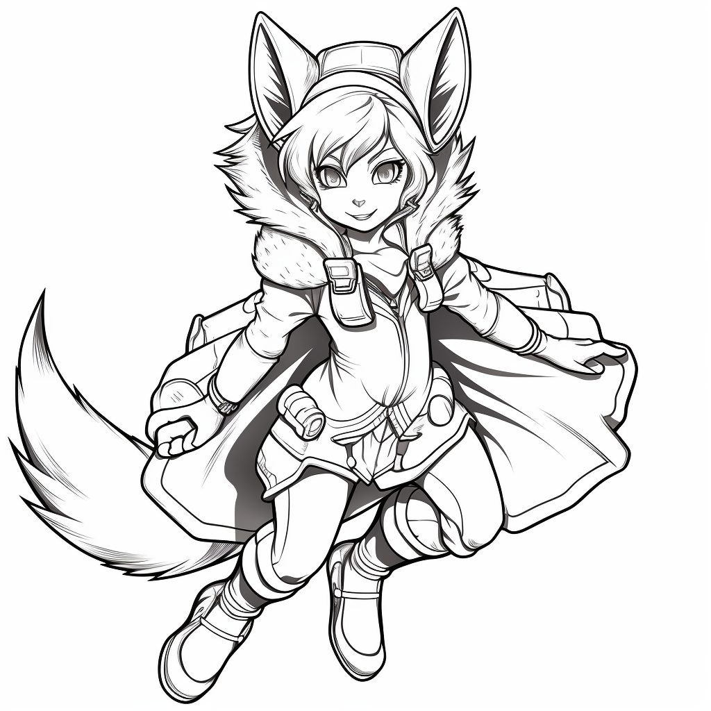 Free coloring page anime art by ventulart on