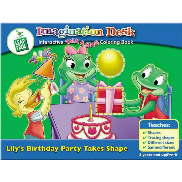 Leapfrog imagination desk lilys birthday party takes shape