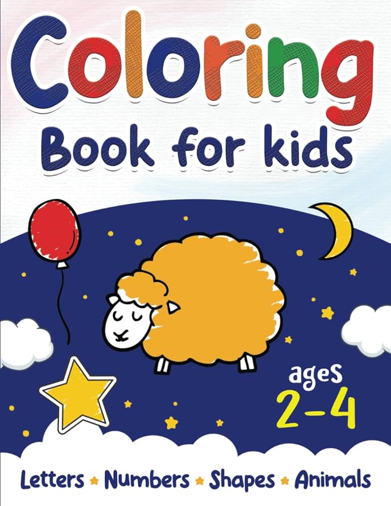 Coloring book for kids ages