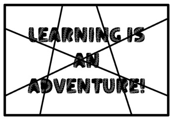 Learng is an adventure mountas colorg pages worksheet by swati sharma