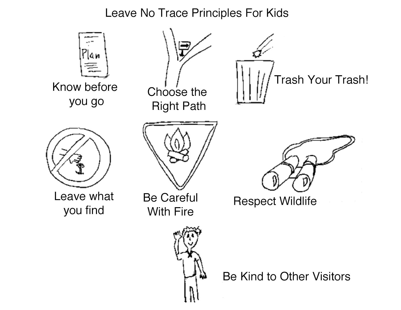 Image result for leave no trace girl scouts boy scout activities girl scout activities cub scout activities