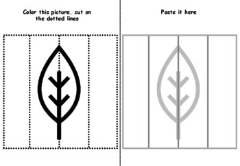 Flowers and leaves cuttg skills colorg pages motor skills worksheet by swati sharma