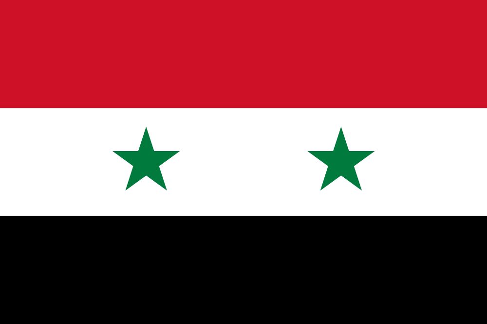 Flag of syria image and meaning syrian flag