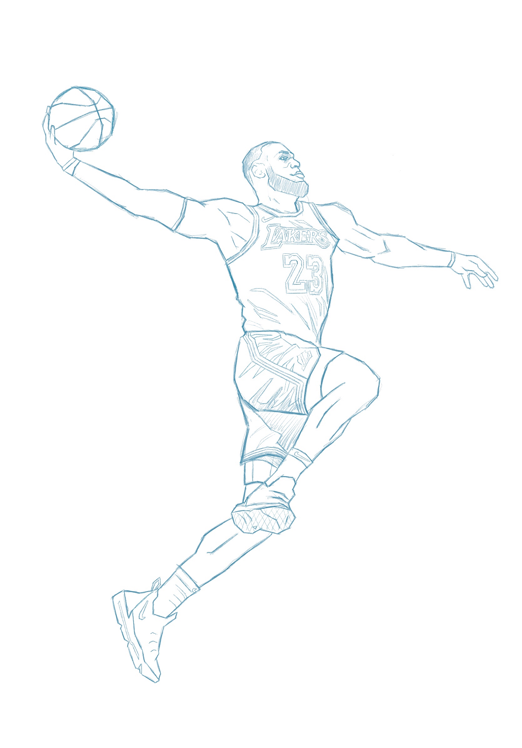 Lebron james illustration â