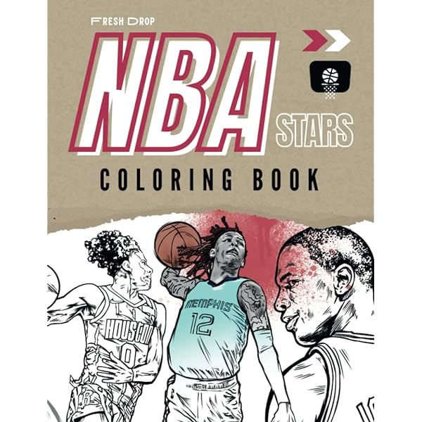 Stephen curry and the nba all stars basketball coloring book for kids curcio anthony books