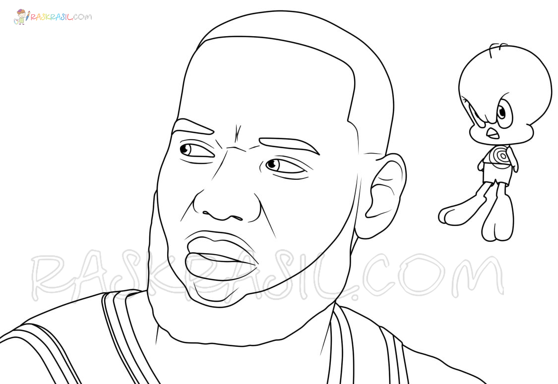 Space jam a new legacy coloring pages new pictures free printable