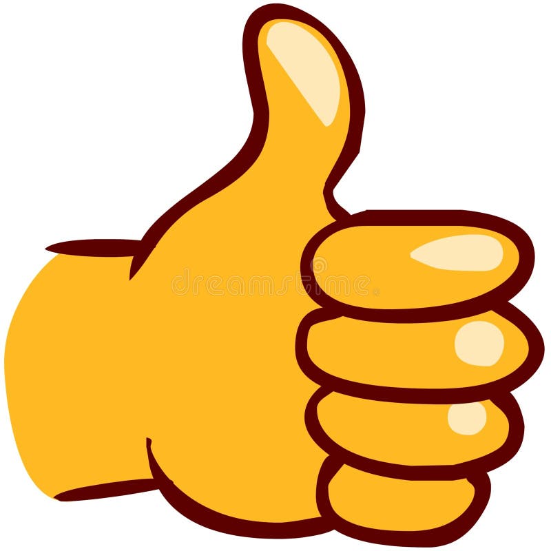 Emoji thumbs up hand line stock illustrations â emoji thumbs up hand line stock illustrations vectors clipart