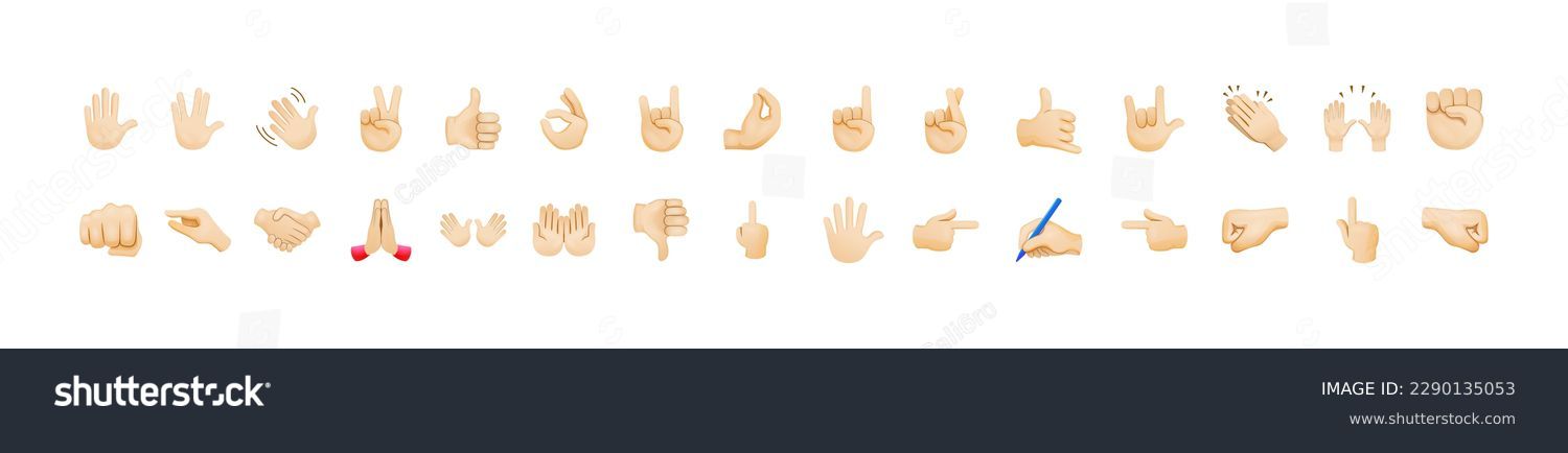 Hand emoji photos and images
