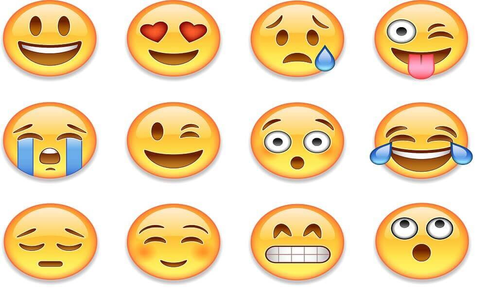 Free printable emoji coloring pages