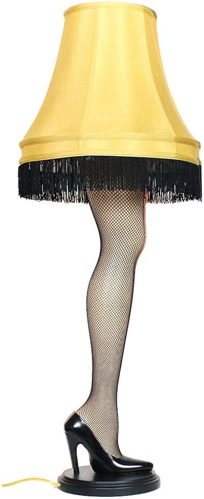Full size christmas leg lamp