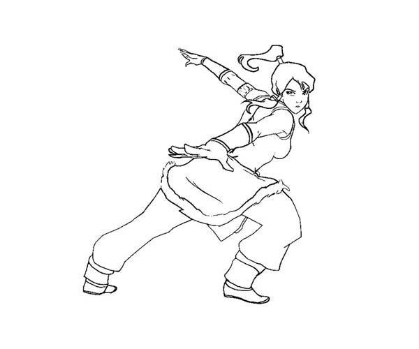 Korra coloring page for kids color luna coloring pages for kids coloring pages korra