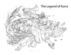 The legend of korra coloring page ideas korra coloring pages legend of korra