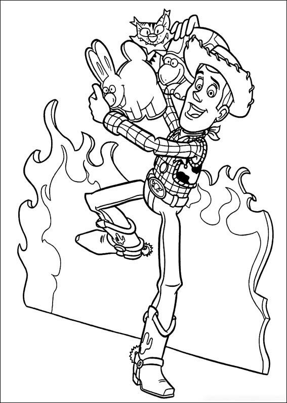 Toy story coloring pages printable for free download