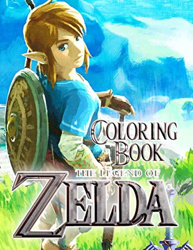The legend of zelda loring book great loring pages for kids and teens