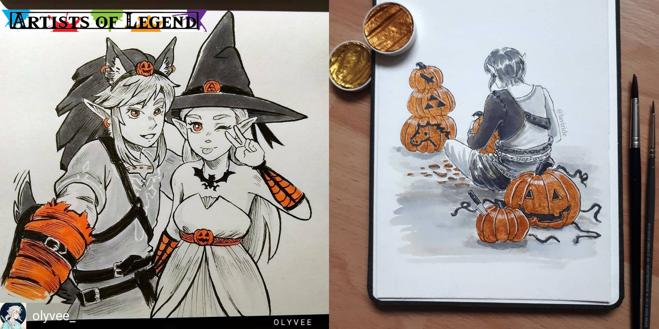 Artists of legend heres halloween