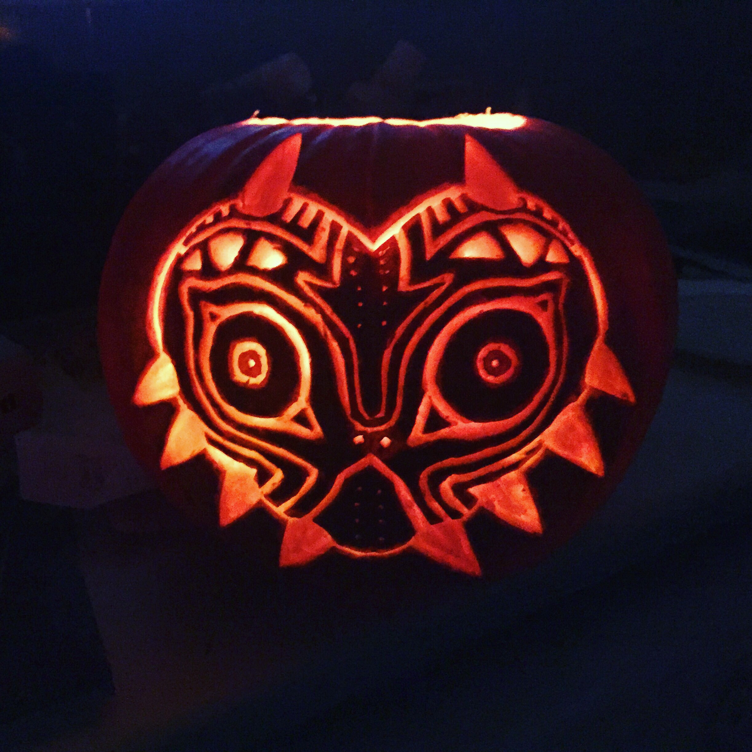 Majoras mask pumpkin the brezel diaries