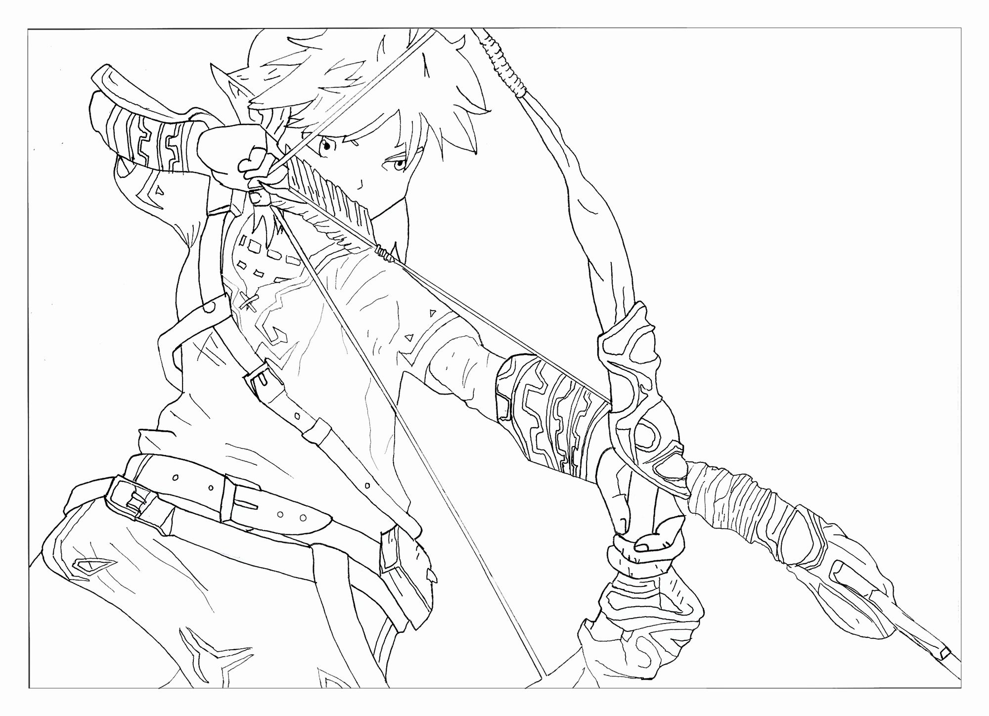 Wonderful photo of legend of zelda coloring pages