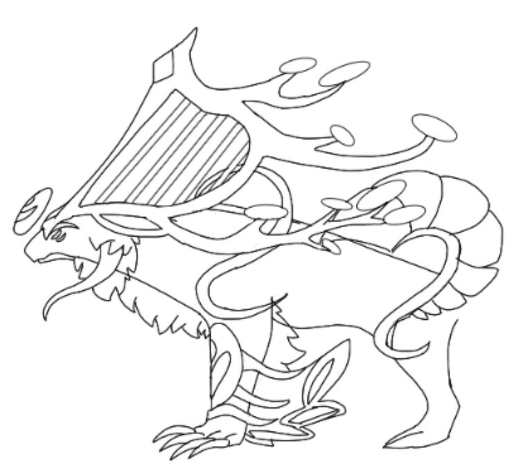 Ardor laharp hybrid wip
