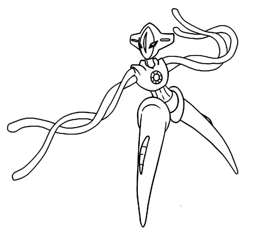 Legendary pokemon coloring pages
