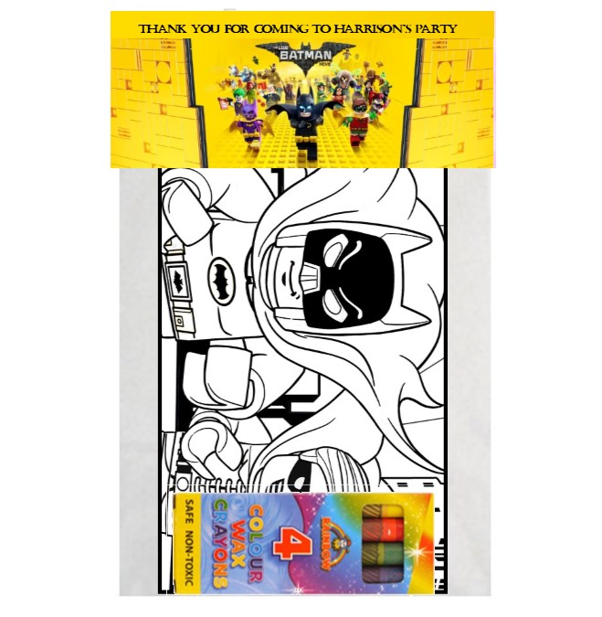 Fab party bags batman louring set