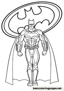 Batman coloring pages