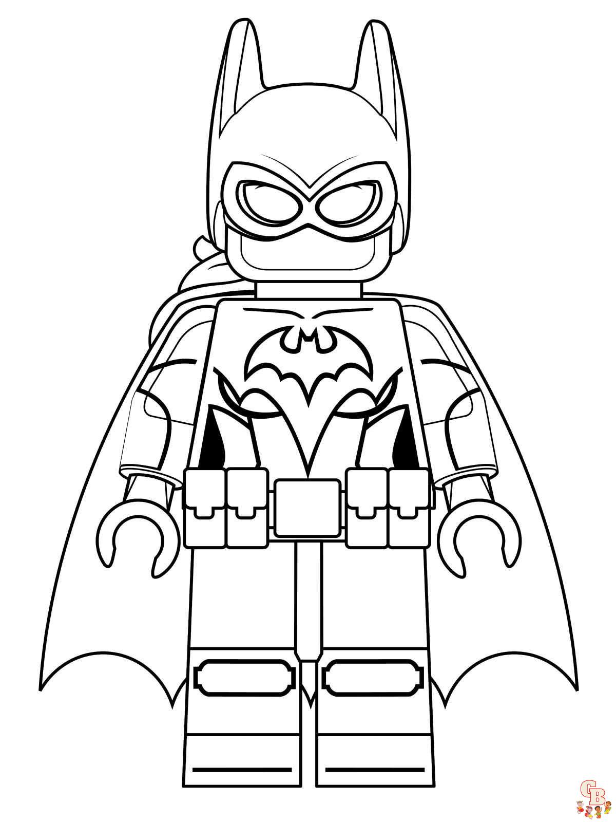 Lego batman movie coloring pages enkel ã skrive ut