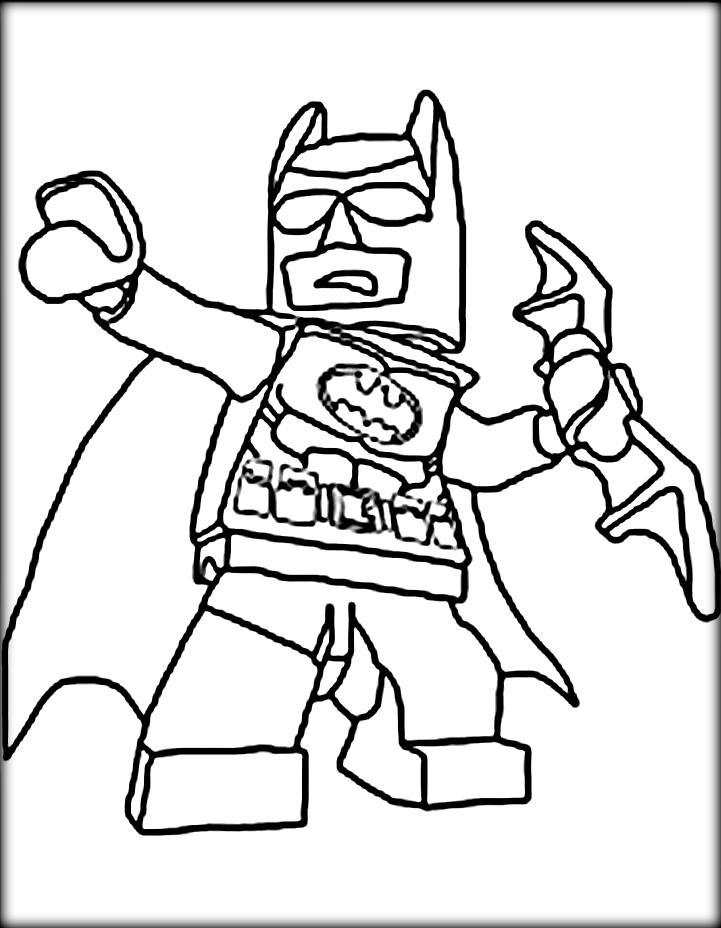 Lego batman coloring pages