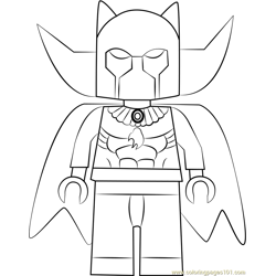 Lego black panther coloring pages for kids