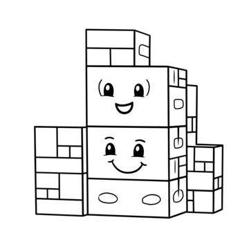 To build blocks coloring pages best of to build block coloring pages outline sketch drawing vector wing drawing lock drawing ring drawing png and vector with transparent background for free download