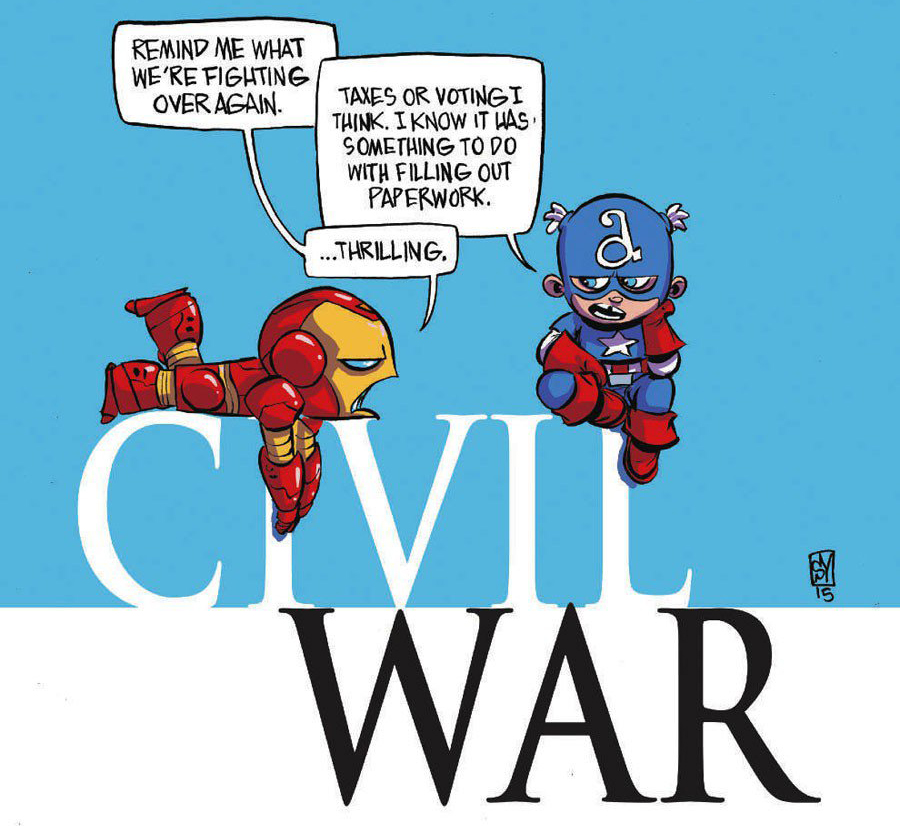 Captain america civil war picks sides im teamsharon all the way