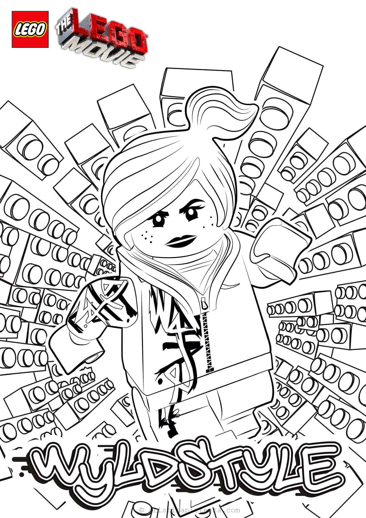 The movie lego coloring pages â cristina is painting