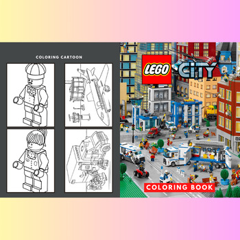 Lego city coloring pages for students preschool pre