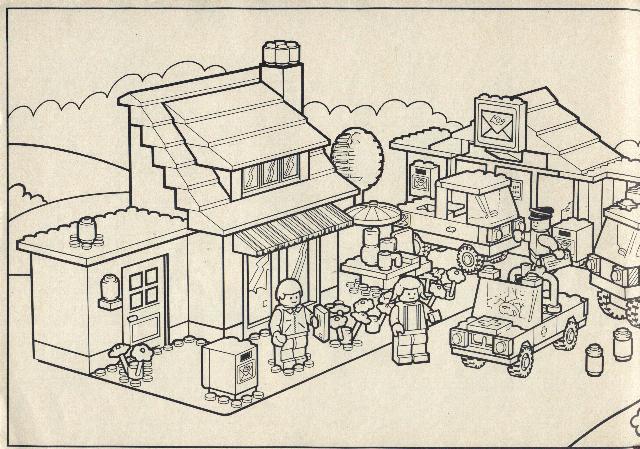 Lego coloring pages the lego thing