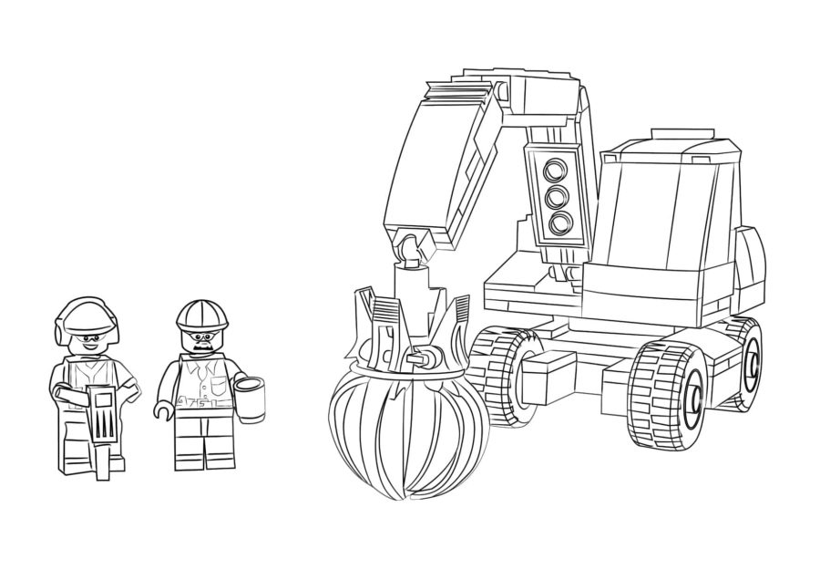 Lego city coloring pages pictures free printable