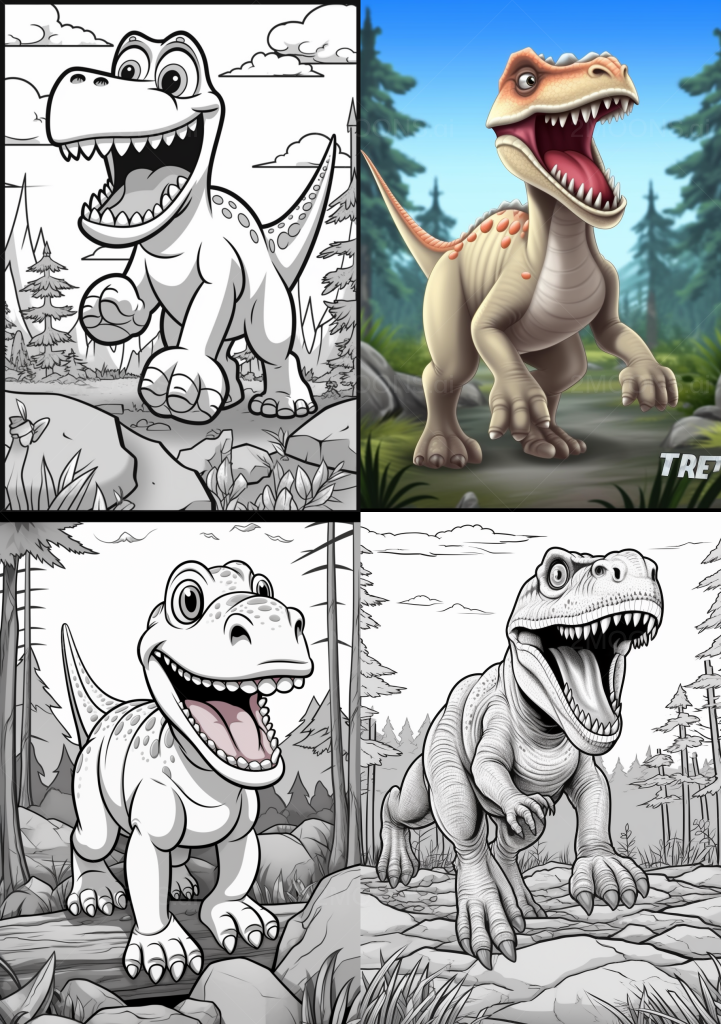 Free photo prompt coloring page t