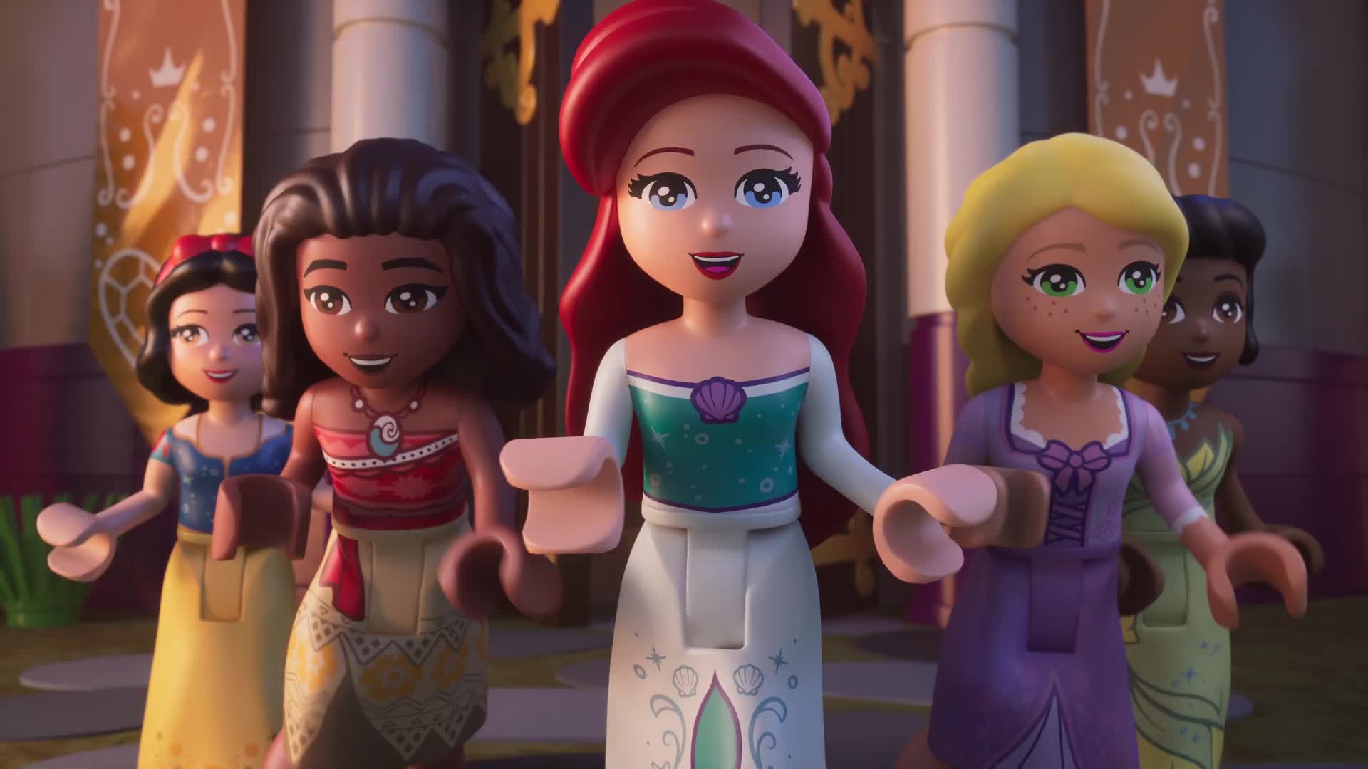 Lego disney princess the castle quest tv special