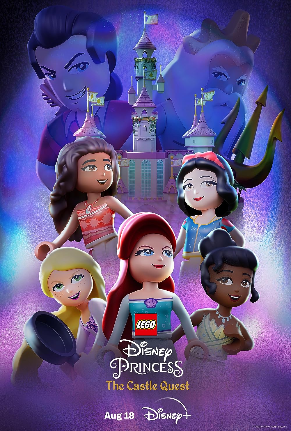 Lego disney princess the castle quest tv special