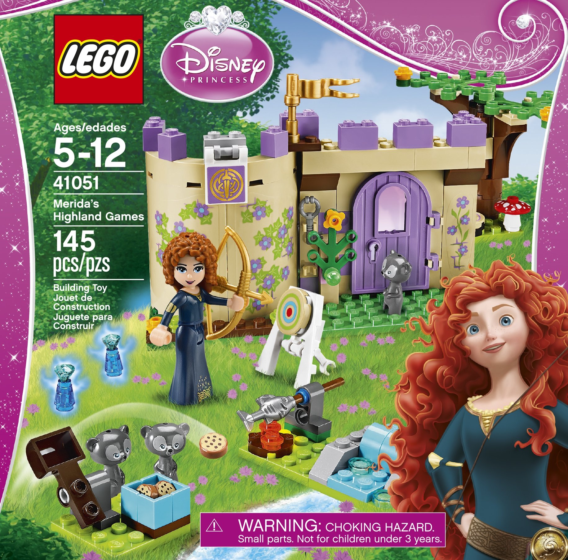Lego disney princess meridas highland games toys games