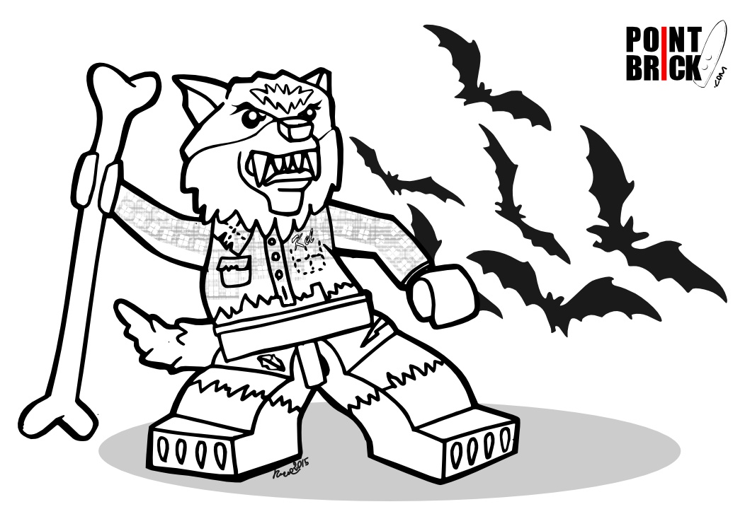 Point brick blog disegni da colorare lego halloween monsters