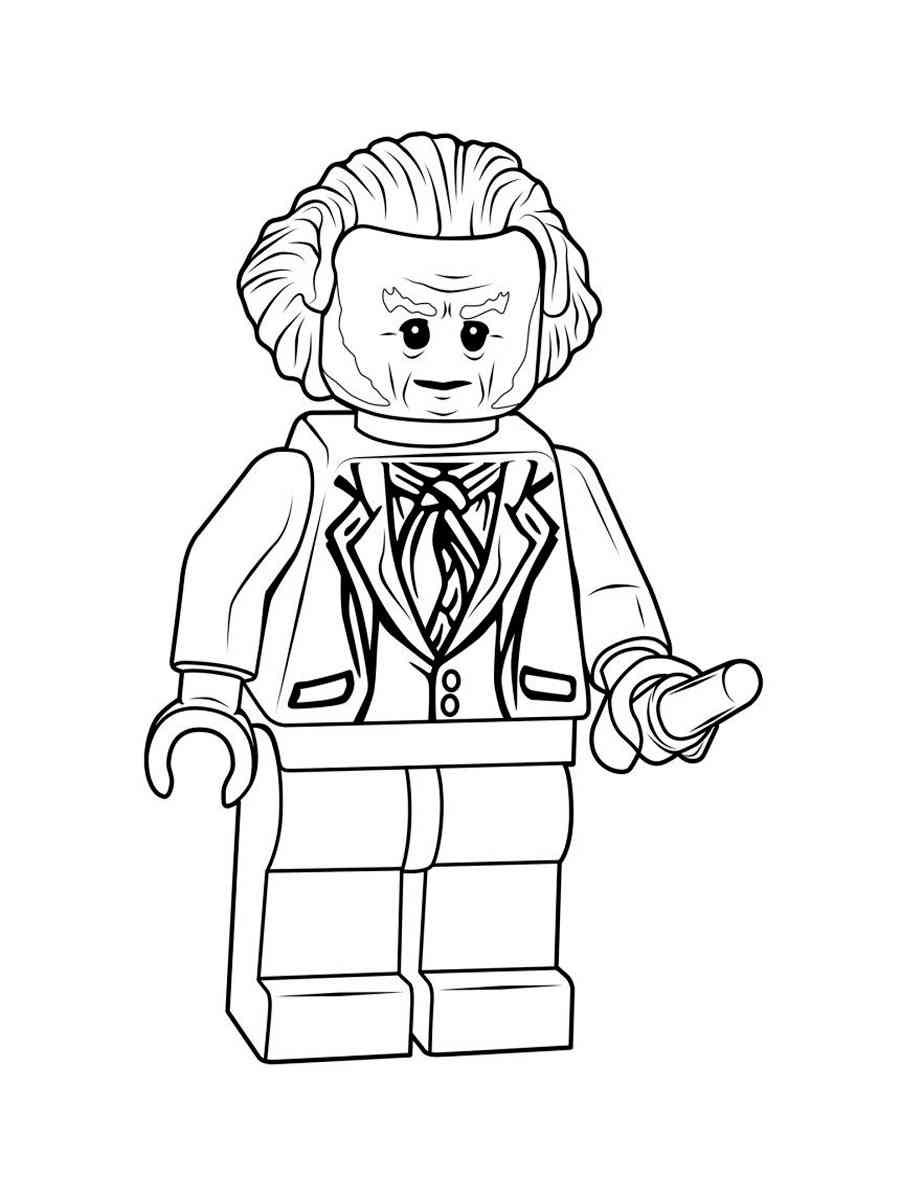 Lego harry potter coloring pages