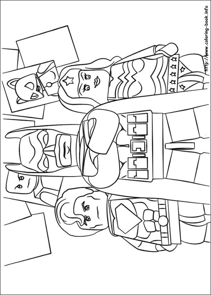 Get this lego batman coloring pages lego justice league